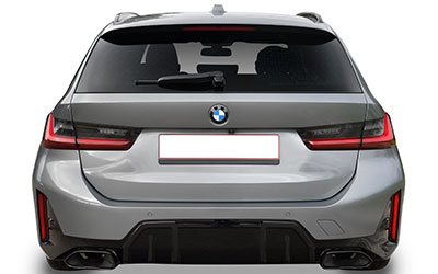 bmw SERIE 3 posteriore